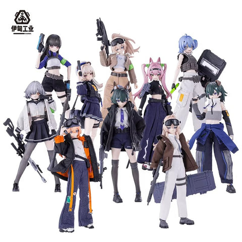 【Pre-Order】Eden Industry Black Iron Rest Action Figure Blind Box Set of 11 Polaris Hanging Card Version  18cm / 7.09''