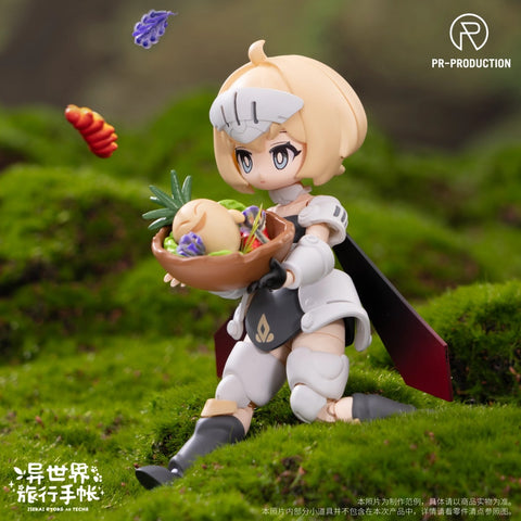 PR Production PRISK01A12 Isekai Travel Diary Rookie Swordsman Renny Brown Model Kit 12.5cm / 4.92''