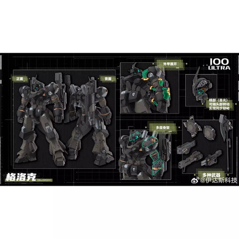 【Pre-Order】 Eddas Technology 100 ULTRA Glock Model Kit 21cm