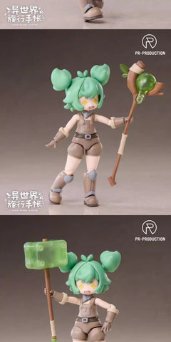 PR Production PRISK01WA12 Another World Travel Journal Hayley Smith & Weapon Expansion Pack 01  12.7cm / 5‘’