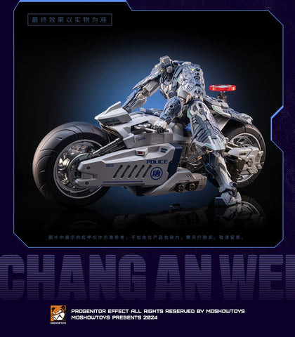 Moshow X CHANGANWEI MSC0004 Mecha Motorcycle Traffic Police Version