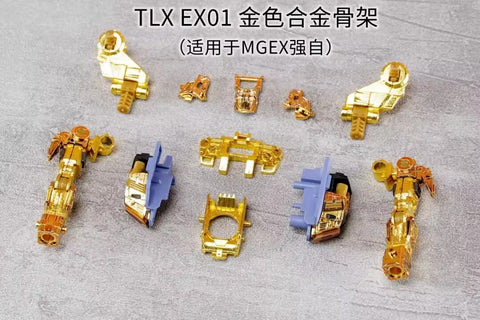 TLX EX01 Metal Frame Upgrade Kit for MGEX Strike Freedom Gold Version