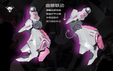 YIYA-G AMX-004 Q-beley Queen's Vehicle Regular Version Model Kit 1/120 Scale