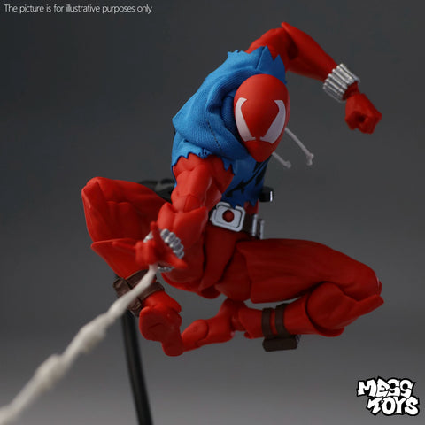 MESS TOYS Ben Reilly Blue Cloth Battle Suit 1/12 Scale 16cm / 6.30"