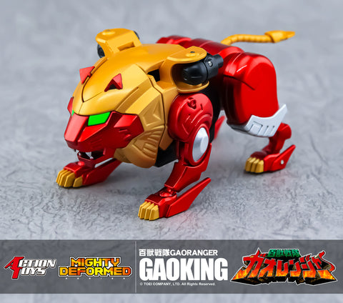 Action Toys Hyakujuu Sentai Gaoranger Gaoking MIGHTY DEFORMED 16cm / 6.30”