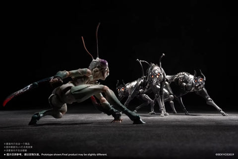 【Pre-Order】 Sexy Ice 2019 Vermin Series EAE Canine-Type Biological Weapon Zatard Hound 10cm / 3.94"