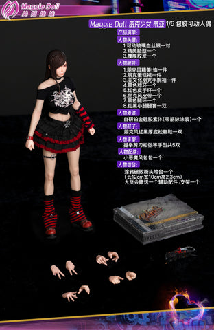 【Pre-Order】Maggie Doll Punk Girl Tia 1/6 Scale