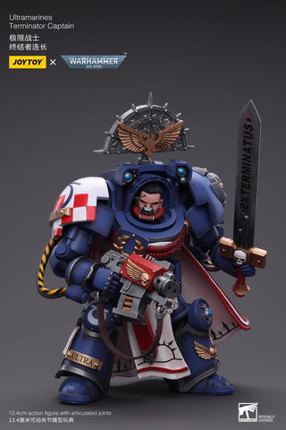 JoyToy Source Warhammer 40K Ultramarines Terminator Captain 1/18 Scale