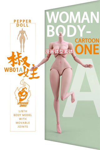 Chili Toys WB01A Pepper Doll 1/6 Scale 24.8cm / 9.76"
