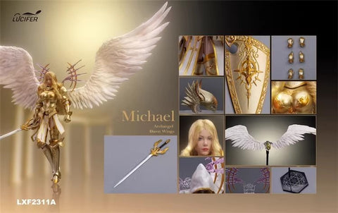 【Pre-Order】Lucifer LXF2311A Archangel Dawn Wings Michael Golden Version 1/12 Scale