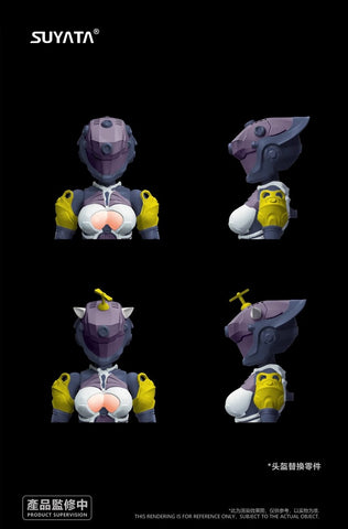 Suyata HP-001 The Hunter's Poem Cyber Girl Arya Model Kits 1/12 Scale 15cm / 5.91"