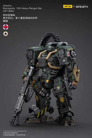 JoyToy Source Infinity Ariadna Blackjacks 10th Heavy Ranger Bat (AP HMG) 1/18 Scale 17cm / 6.69"