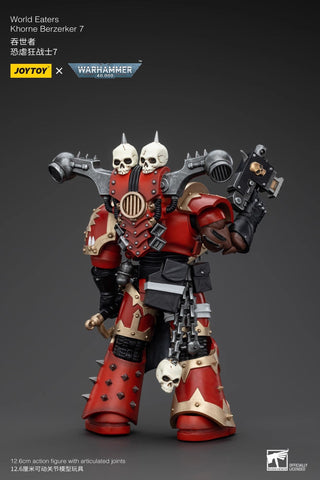 JoyToy Source Warhammer 40K World Eaters Khorne Berzerker 7 1/18 Scale 12.6cm / 4.96"