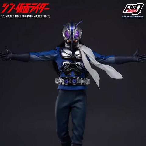 Threezero FigZero 3Z04890W0 Shin Masked Rider Masked Rider No.0 1/6 Scale 29.7cm / 11.69"