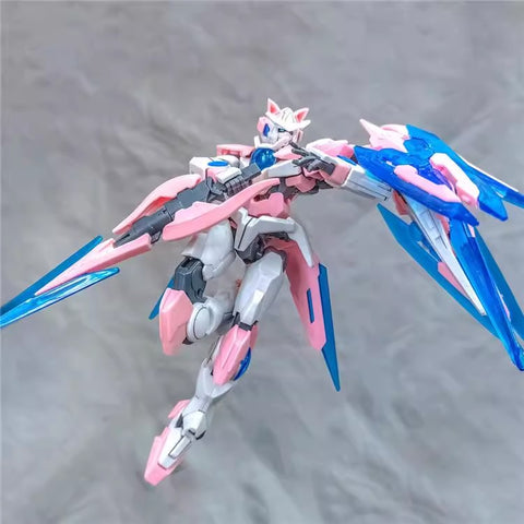 Galaxy Seiko HGBF 049 00Q Shia Qan T Cat Ears Gundam Pink Version Model Kit 1/144 Scale