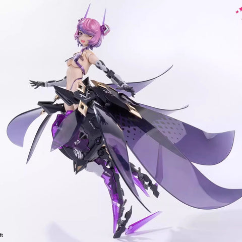 Earnestcore Craft Star Flower Black Iris 20cm / 7.87"