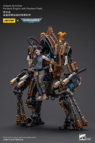 JoyToy Source Warhammer 40K Adepta Sororitas Penitent Engine w/ Penitent Flails 1/18 Scale