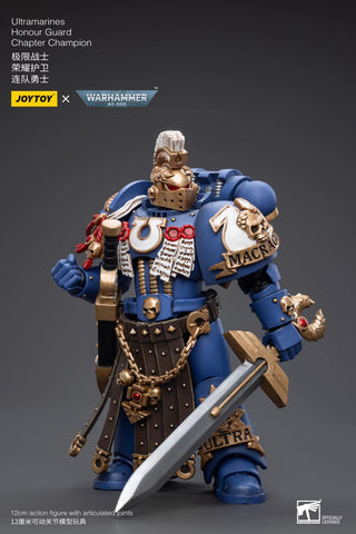 JoyToy Source JT6526 Warhammer 40K Ultramarines Honour Guard Chapter Champion 1/18 Scale