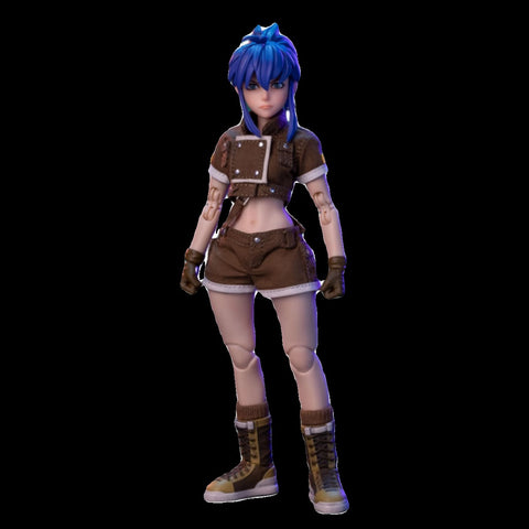 Tunshi Studio TS-012 SNK Licensed Metal Slug Leona Heidern 1/12 Scale 14.5cm / 5.71"