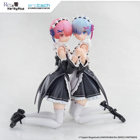 Apex Toys Arctech Life in a Different World from Zero Sami Ram & Btxwb Rem Set of 2 w/ Bonus 1/8 Scale