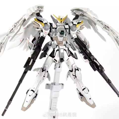 Daban 8827 Fix MG XXXG-00YSW Wing Gundam Snow White Prelude Model Kit 1/100 Scale