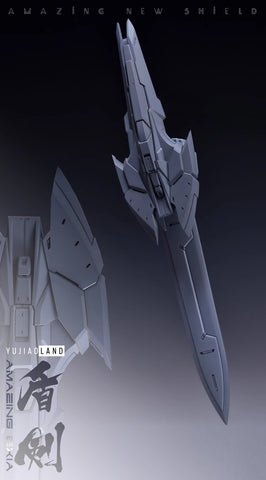 YuJiao Land Upgrade Garage Kit for MG PPGN-001 Gundam Amazing Exia 1/100 Scale