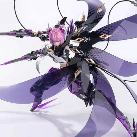 Earnestcore Craft Star Flower Black Iris 20cm / 7.87"