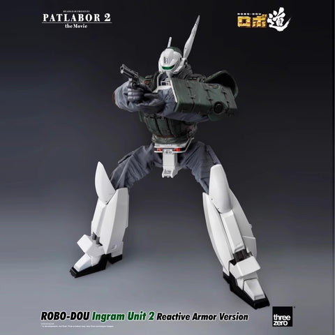 【Pre-Order】Threezero 3Z05050W0 Patlabor 2 The Movie ROBO-DOU Ingram Unit 2 Reactive Armor Version 1/35 Scale  23cm / 9.06''