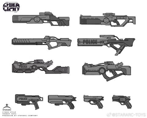 【Pre-Order】Stararc Toys Cyber Limit Series K-0 Robot