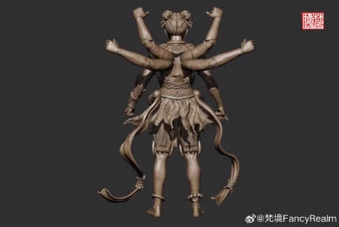 【Pre-Order】FancyRealm FJA02 FJ-1A02 The Investiture of the Gods Ne Zha 1/12 Scale 16.5cm / 6.5''