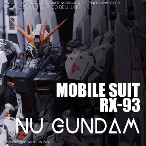 Fortune Meow’s Studio Upgrade Garage Kit  1/100 Scale for RX-93 v Gundam Ver.Ka