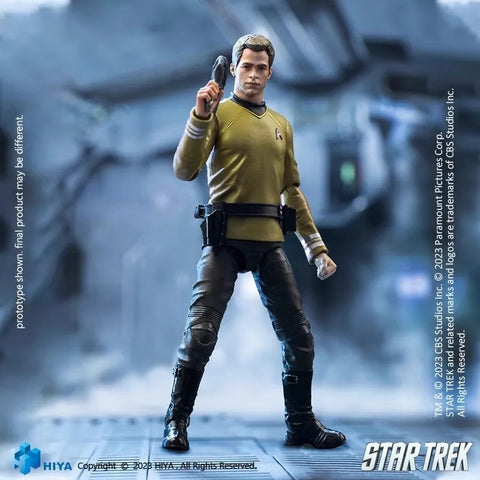 Hiya Toys Exquisite Mini Series Star Trek 2009 Kirk 1/18 Scale