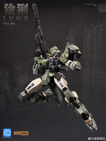 【Incoming】Ming Jiang Legend X Sunday Hobby Blue Whale Series LYNX Model Kit 1/100 Scale