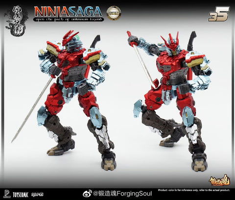 【Pre-Order】Forging Soul & Pier Studio AGS-35 AGS35 Ninjia Saga Fuma Kotaro Collector Edition 1/60 Scale