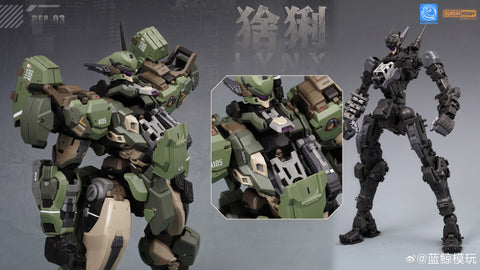 【Incoming】Ming Jiang Legend X Sunday Hobby Blue Whale Series LYNX Model Kit 1/100 Scale