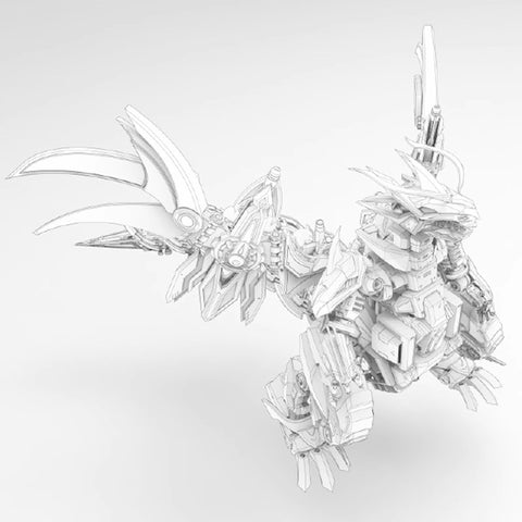【Pre-Order】LF Model Fantasy Life Series Mechanical Dragon Model Kit 30cm / 11.81"