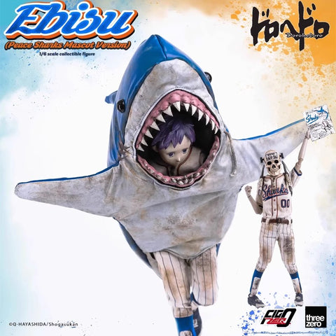 【Pre-Order】Threezero 3Z0715 Dorohedoro Figzero Ebisu Peace Sharks Mascot Version 1/6 Scale