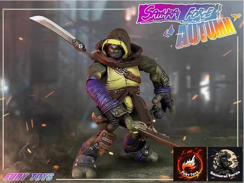 Fury Toys Samurai Turtles Assassin Autumn Donatello  1/12 Scale