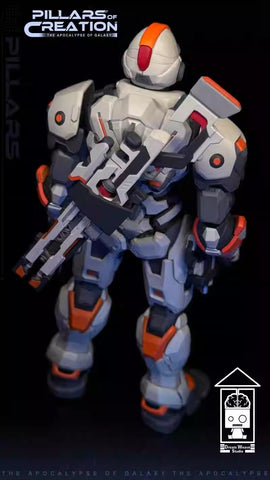 Dream Weave Studio POC-001 Pillars of Creation Series Kane Power Armor 18cm / 7.08"