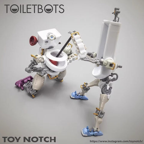 Toy Notch Fun Connection FC-01 Toiletbots Set of 2 1/12