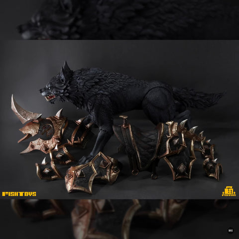 Fish Toys Wasteland Series The Wolf of Glory Black Version