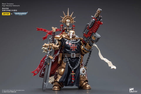 JoyToy Source Warhammer 40K Black Templars High Marshal Helbrecht 1/18 Scale