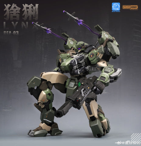 【Incoming】Ming Jiang Legend X Sunday Hobby Blue Whale Series LYNX Model Kit 1/100 Scale