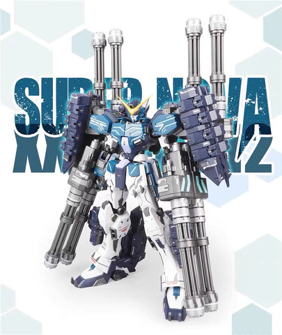 SuperNova Model MG  XXXG-01H2 Heavyarms Custom w/ Igel Unit EW Version Model Kit 1/100 Scale