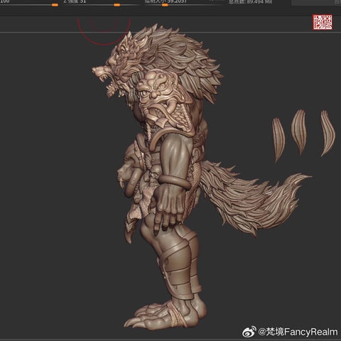 【Pre-Order】FancyRealm FJ-1A04 The Investiture of the Gods Dai Li 1/12 Scale 20cm / 7.87''