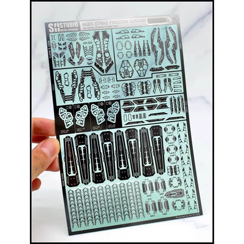 SH Studio MG Etching Upgrade Kit for MGEX Strike Freedom Gundam 1/100 Scale