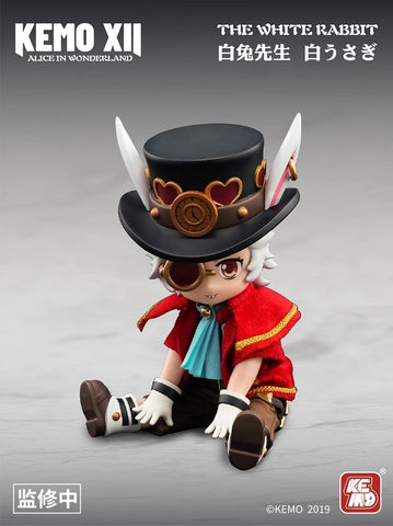 【Pre-Order】Kemo XII Doll KM004 Alice in Wonderland The White Rabbit 8.5cm / 3.35"