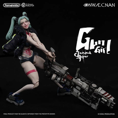 Romankey X Cowl Onwæcnan Gun Girl Jessica Aster Deluxe Version 1/12 Scale