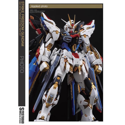 SH Studio MG Etching Upgrade Kit for MGEX Strike Freedom Gundam 1/100 Scale