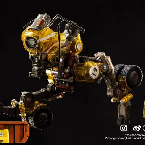 Fog Toys 02RT Moveable Vehicle Raptor Translucent Version  1/12 Scale 18cm / 7.09''